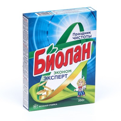 Порошок стиральный Биолан эконом эксперт 350 гр Nefis (1/24)