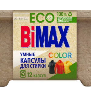 Капсулы для стирки Bimax Color 12шт